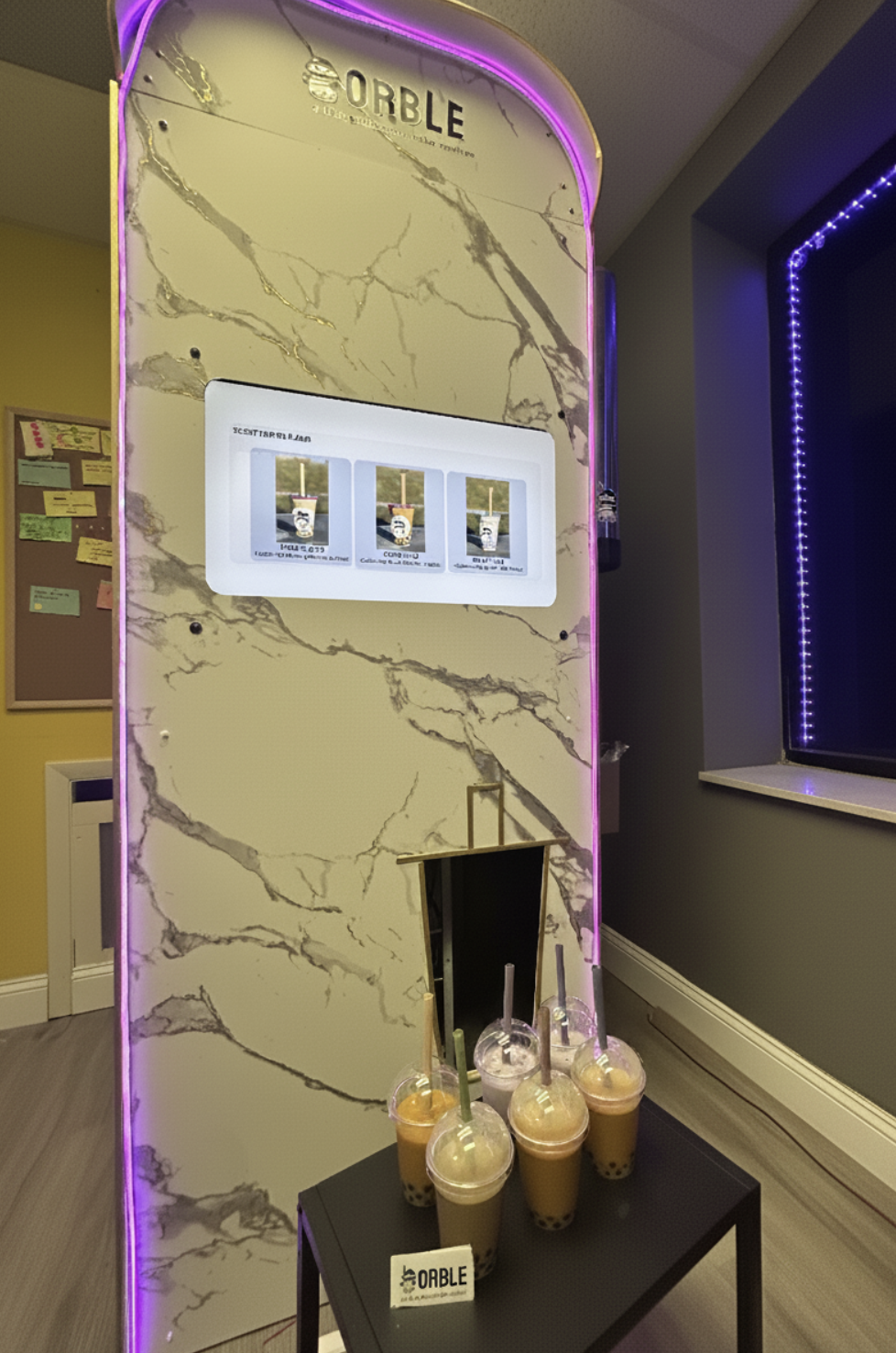 Machine from left view